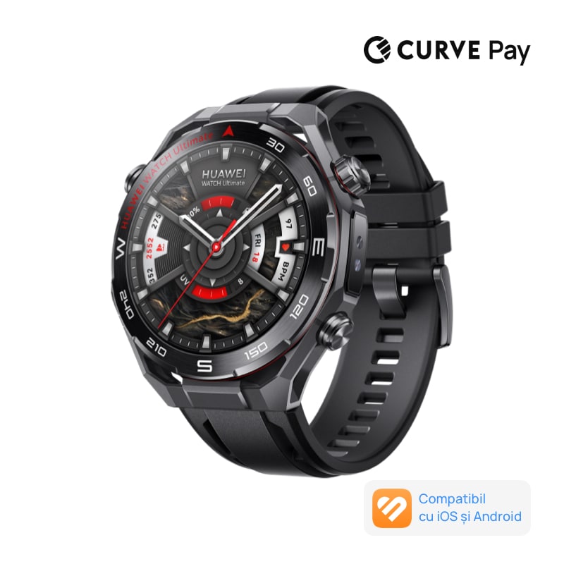 Fotografie Smartwatch Huawei Watch Ultimate 2, Black