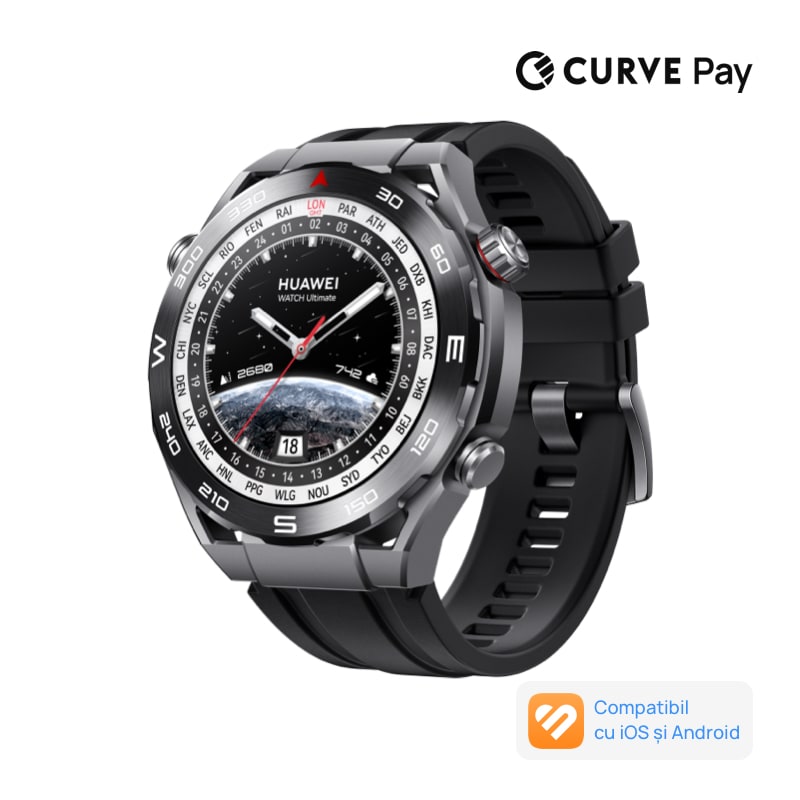 Fotografie Smartwatch Huawei Watch Ultimate Expedition, Black