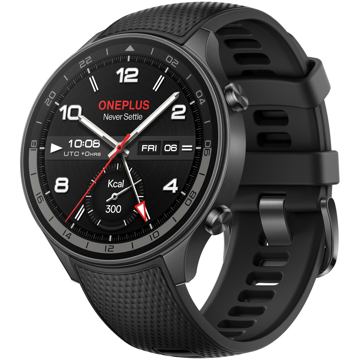 Fotografie Smartwatch OnePlus Watch 2R, GPS, compatibil Android, Gunmetal Gray