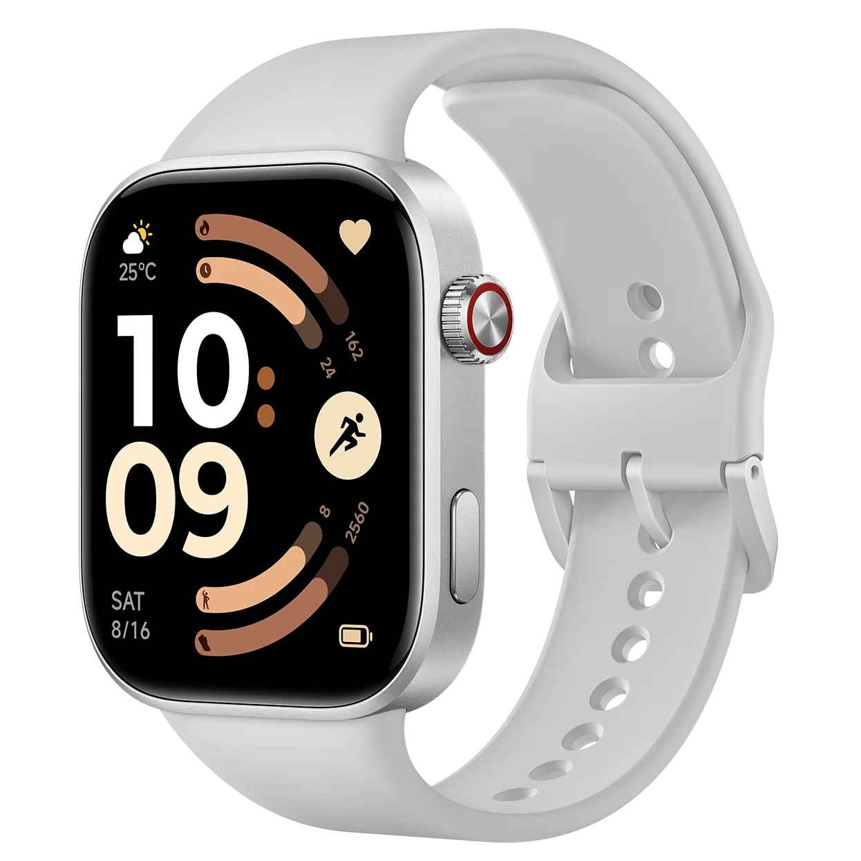 Fotografie Smartwatch Xiaomi Redmi Watch 6 NFC Silver Gray