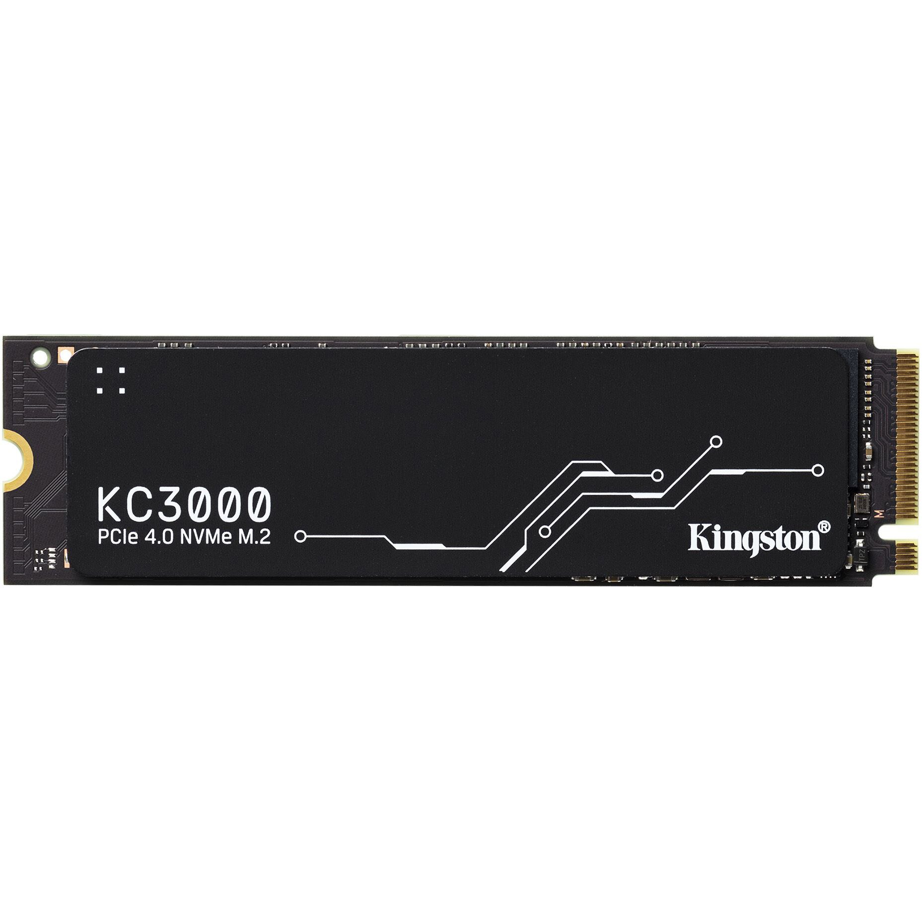 Fotografie Solid State Drive (SSD) Kingston KC3000 Gen.4, 4096GB, NVMe, M.2.