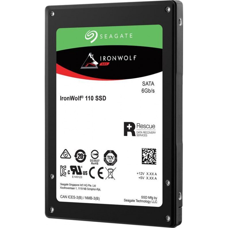 Fotografie Solid-State Drive (SSD) Seagate IronWolf 110, 1920GB, SATA 3