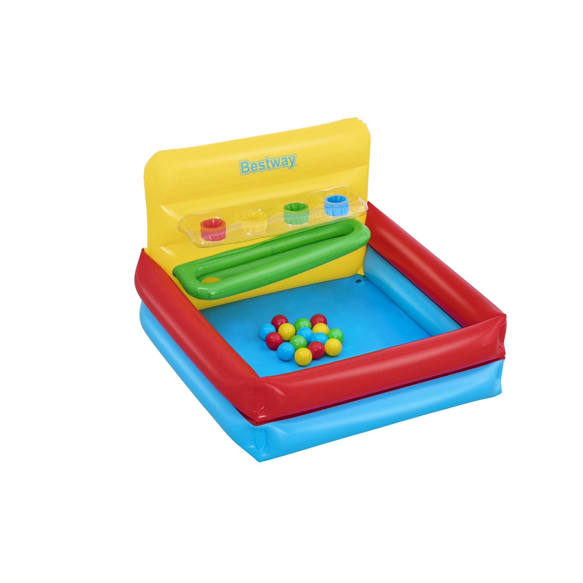 Fotografie Spatiu de joaca gonflabil Bestway - Sort N' Play Ball Pit, 104 x 94 x 61 cm