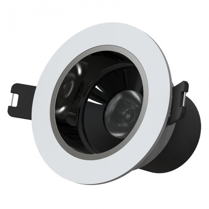 Fotografie Spot LED inteligent Yeelight Mesh Downlight M2, Wi-Fi, dimabil, 5W, 350 lm, temperatura lumina reglabila (2700-6500K), clasa energetica G