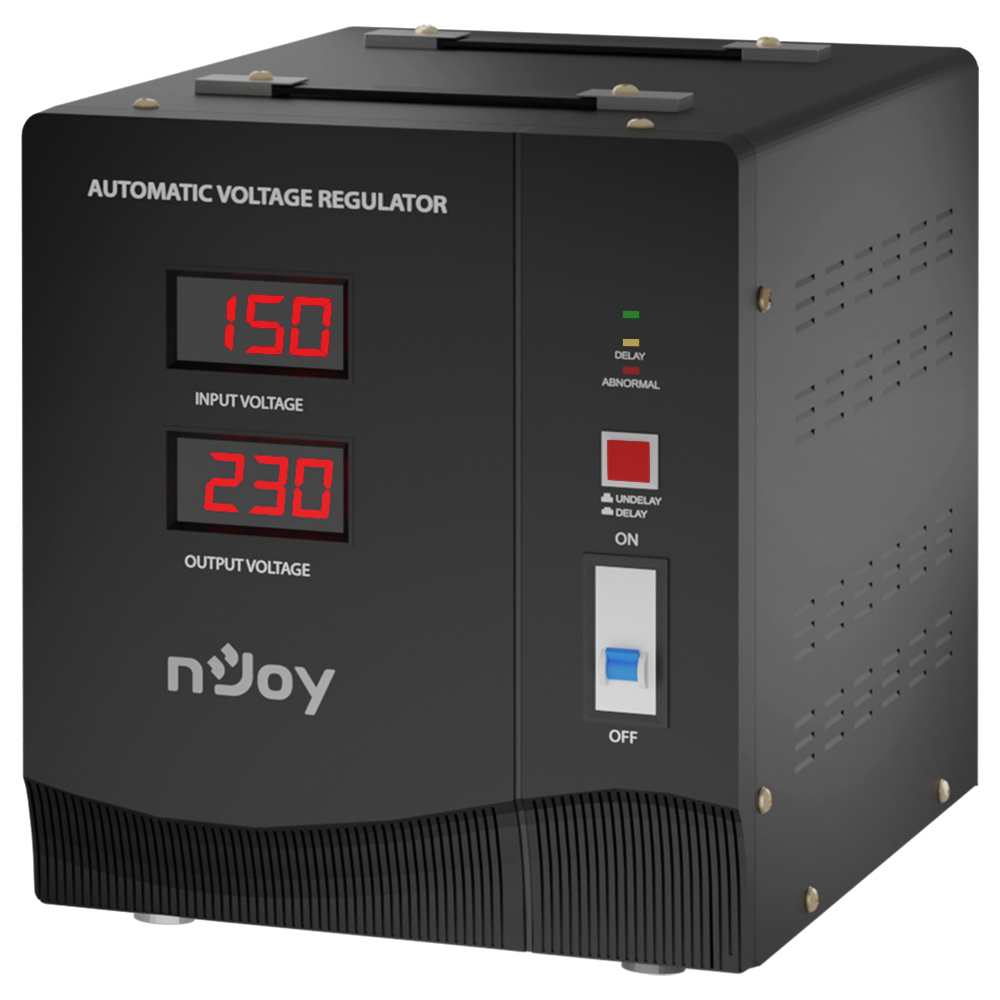 Fotografie Stabilizator de tensiune nJoy Alvis 3000, 3000VA/1800W, LCD Display