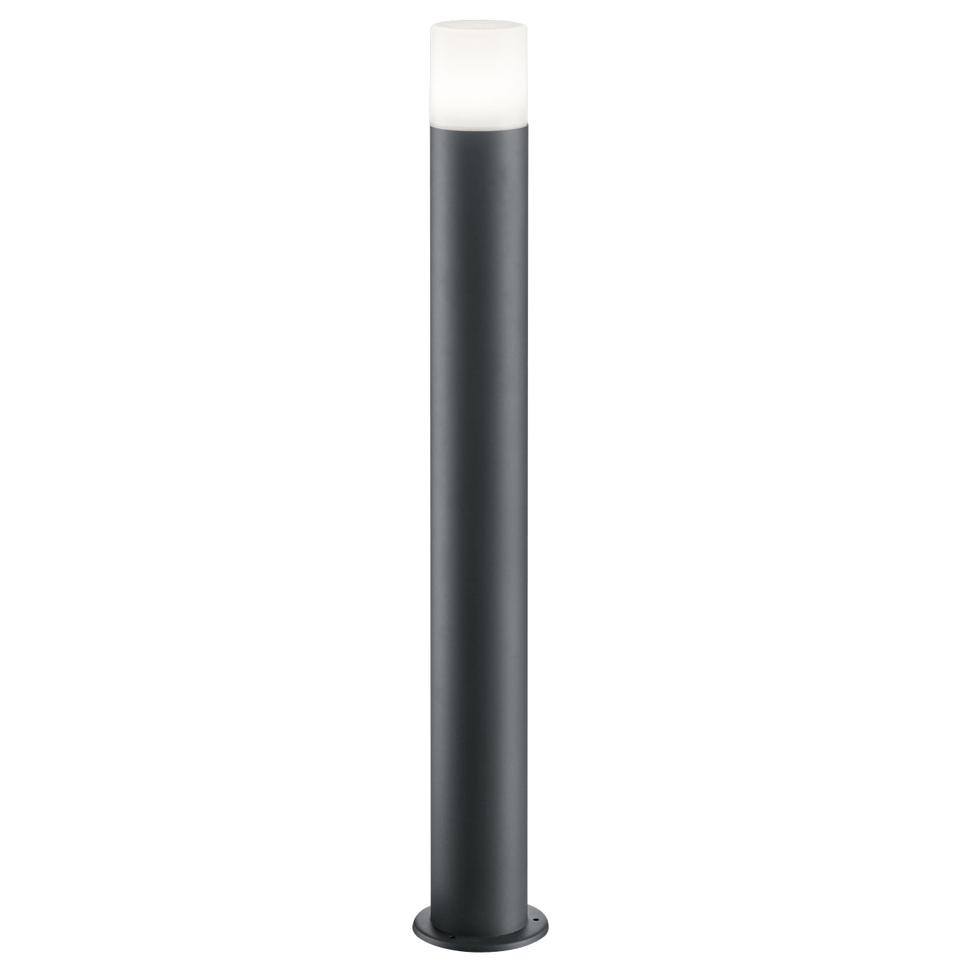 Fotografie Stalp gradina Well Roma, E27, 60W, IP44, 80 cm, Gri inchis