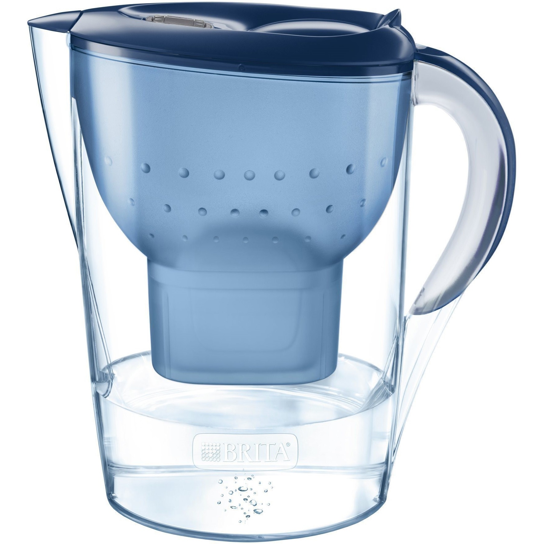 Fotografie Starter pack cana filtranta Brita Marella XL, 3.5L, albastra + 2 filtre Maxtra PRO