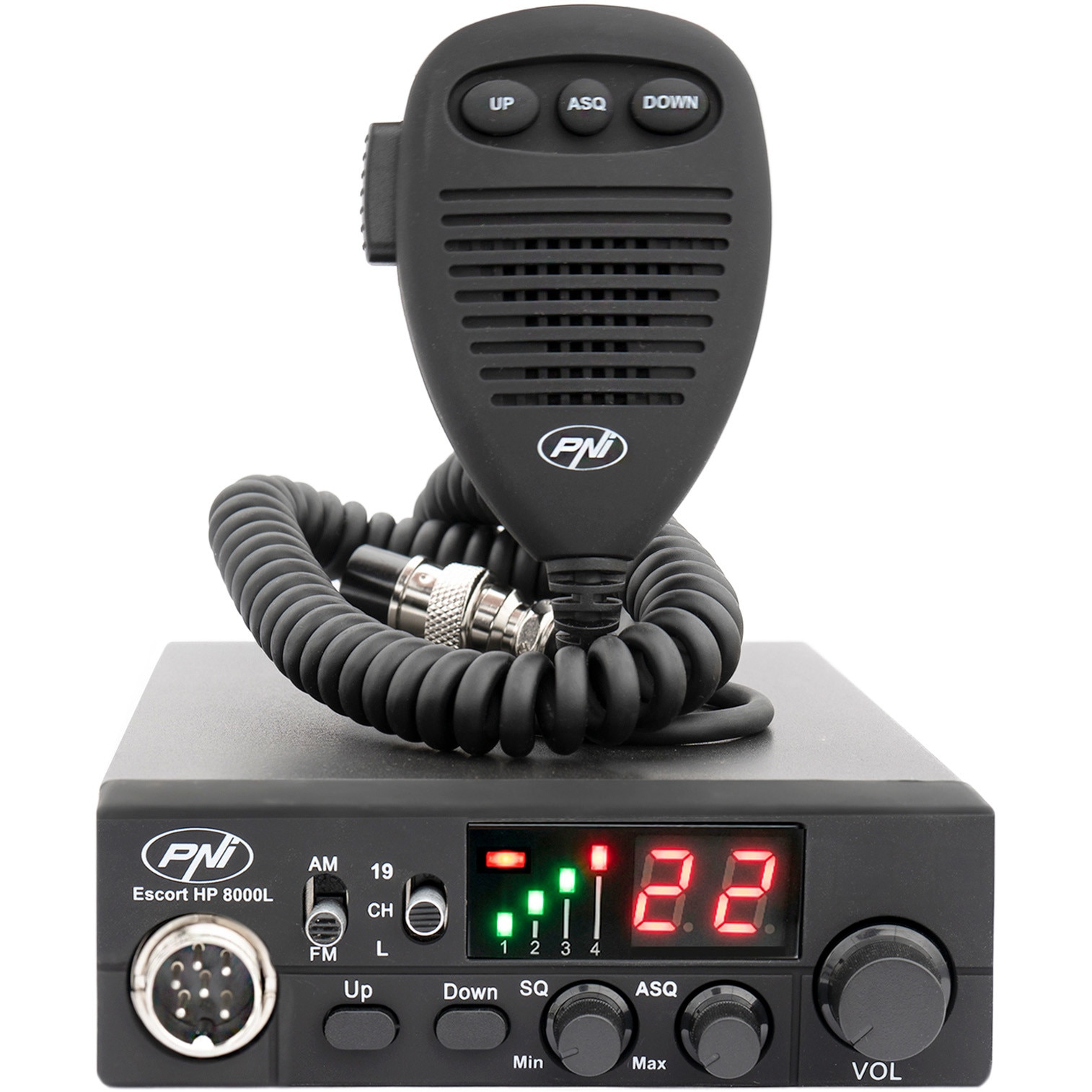 Fotografie Statie radio CB PNI Escort HP 8000L cu ASQ reglabil