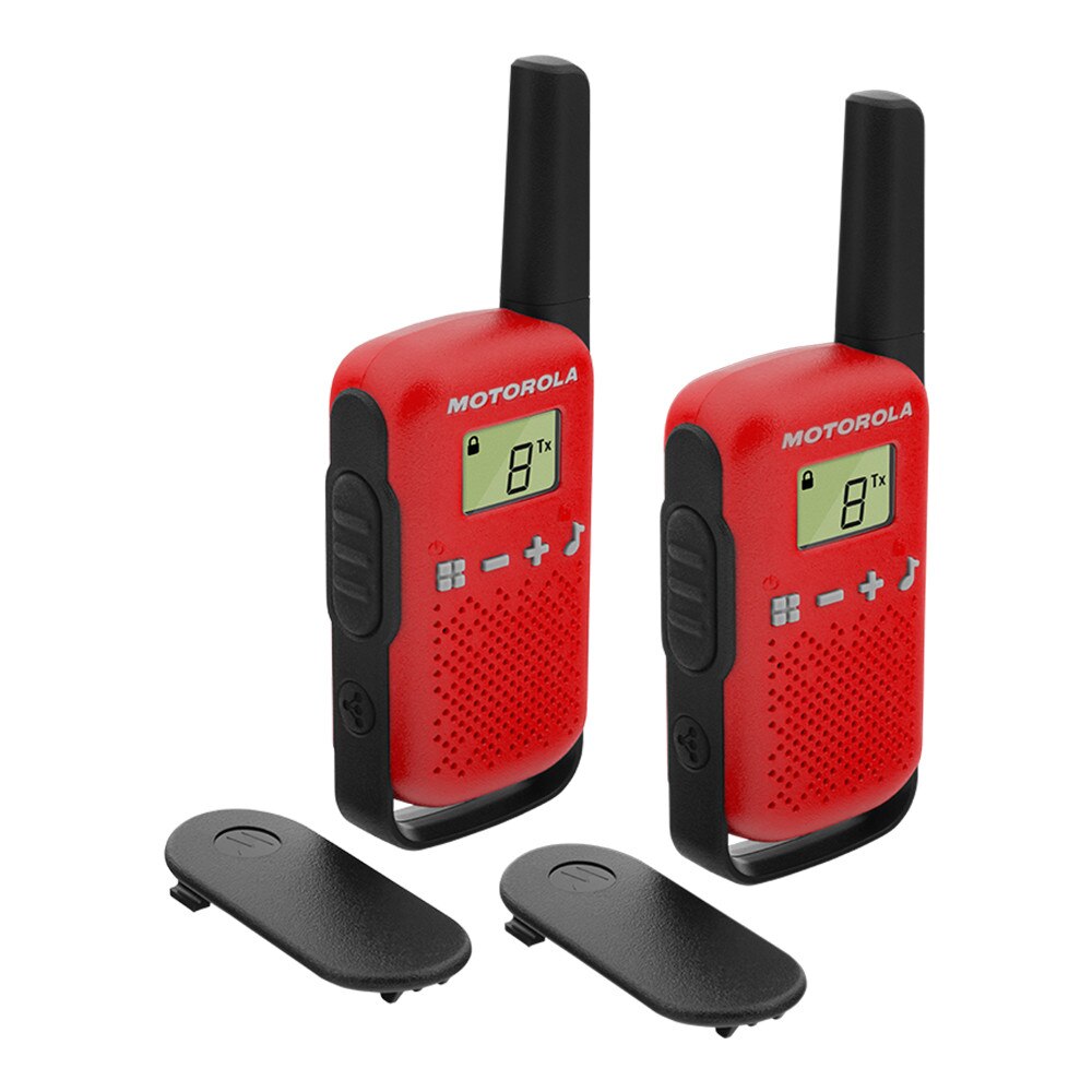 Fotografie Statie radio PMR portabila Motorola Talkabout T42 RED, set 2 buc