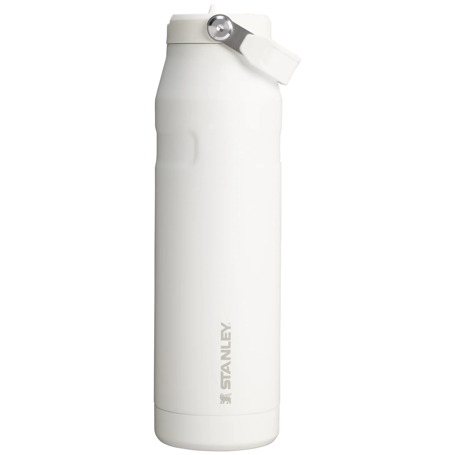 Fotografie Sticla termos cu pai pliabil Stanley The IceFlow Bottle Flip Straw 2.0 1.06L, 10-12111-064, alb
