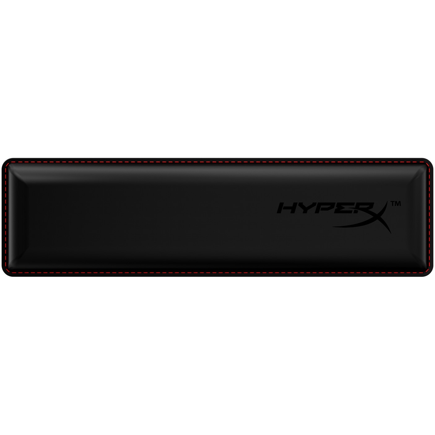 Fotografie Suport pentru maini HyperX Wrist Rest pentru tastaturi cu format compact 60/65%, design ergonomic, spuma cu memorie si cooling gel, grip anti-slip, negru