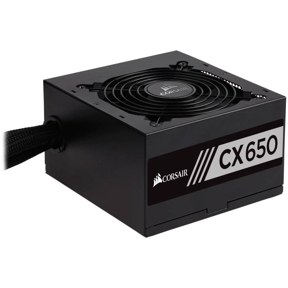 Fotografie Sursa Corsair CX650, 650 Watt, 80 PLUS Bronze