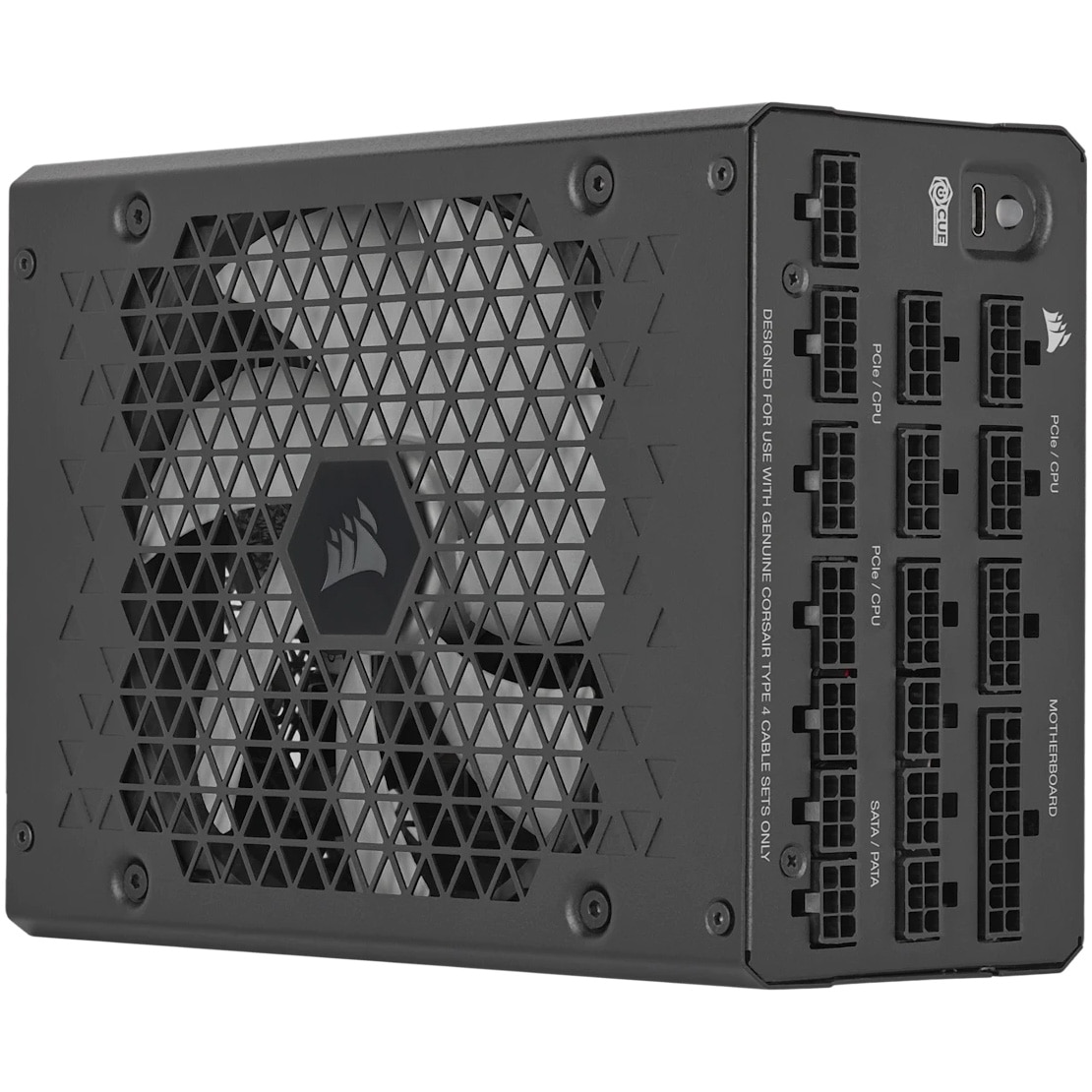 Fotografie Sursa Corsair HX1200i, 1200 Watt, 80 PLUS Platinum, ATX 3.1 & PCIe 5.1 compliant, negru