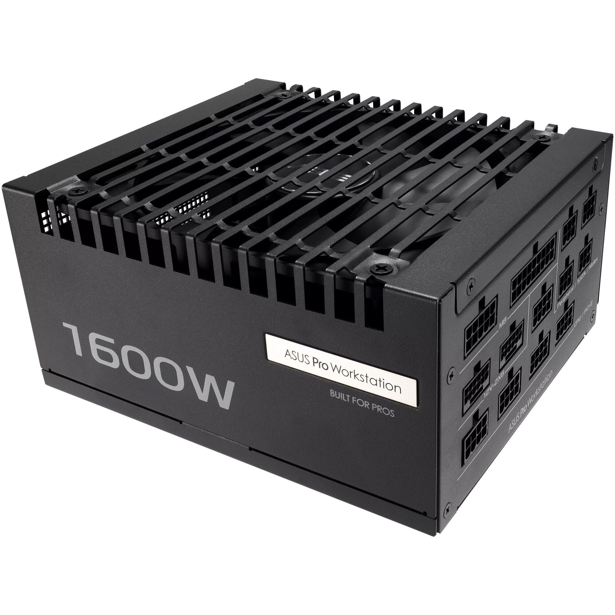 Fotografie Sursa PC Asus Pro WS 1600W 80+ Platinum, full modulara, Negru, 90YE00Z2-B0NA00