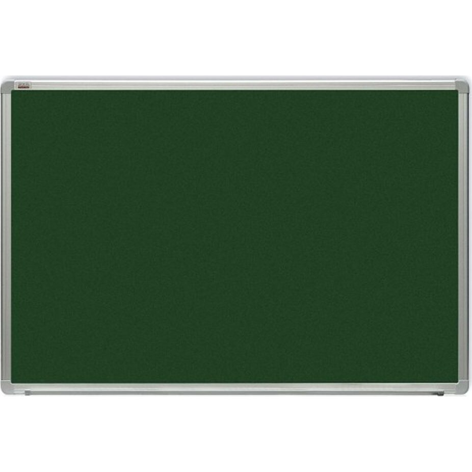 Fotografie Tabla verde magnetica cu rama din aluminiu Optima, 120 x 150 cm, pentru creta