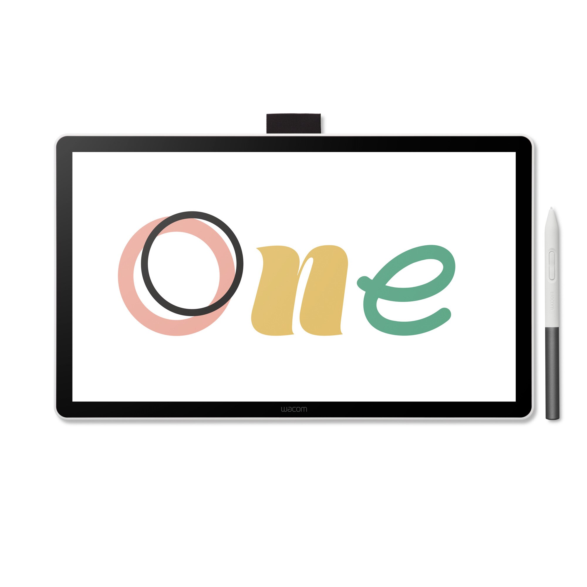 Fotografie Tableta Grafica Wacom One 14 Creative Pen Display, Alb