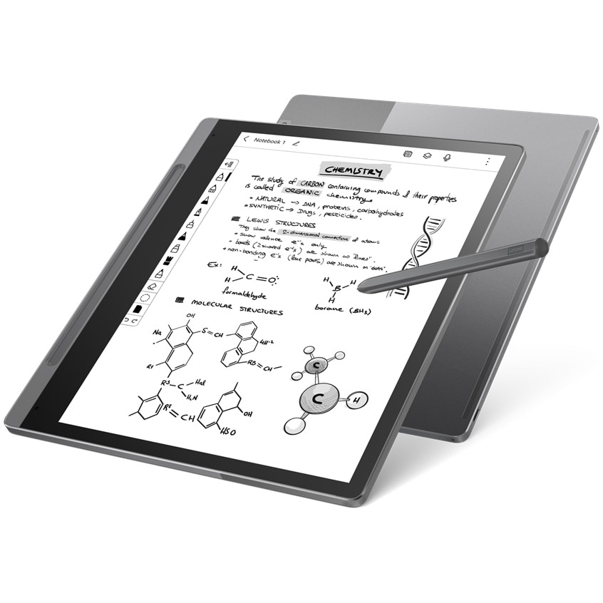 Fotografie Tableta Lenovo Smart Paper, Quad-Core, 10.3" 1872x1404 E Ink 227ppi, 4GB RAM, 64GB, Wifi, Storm Grey
