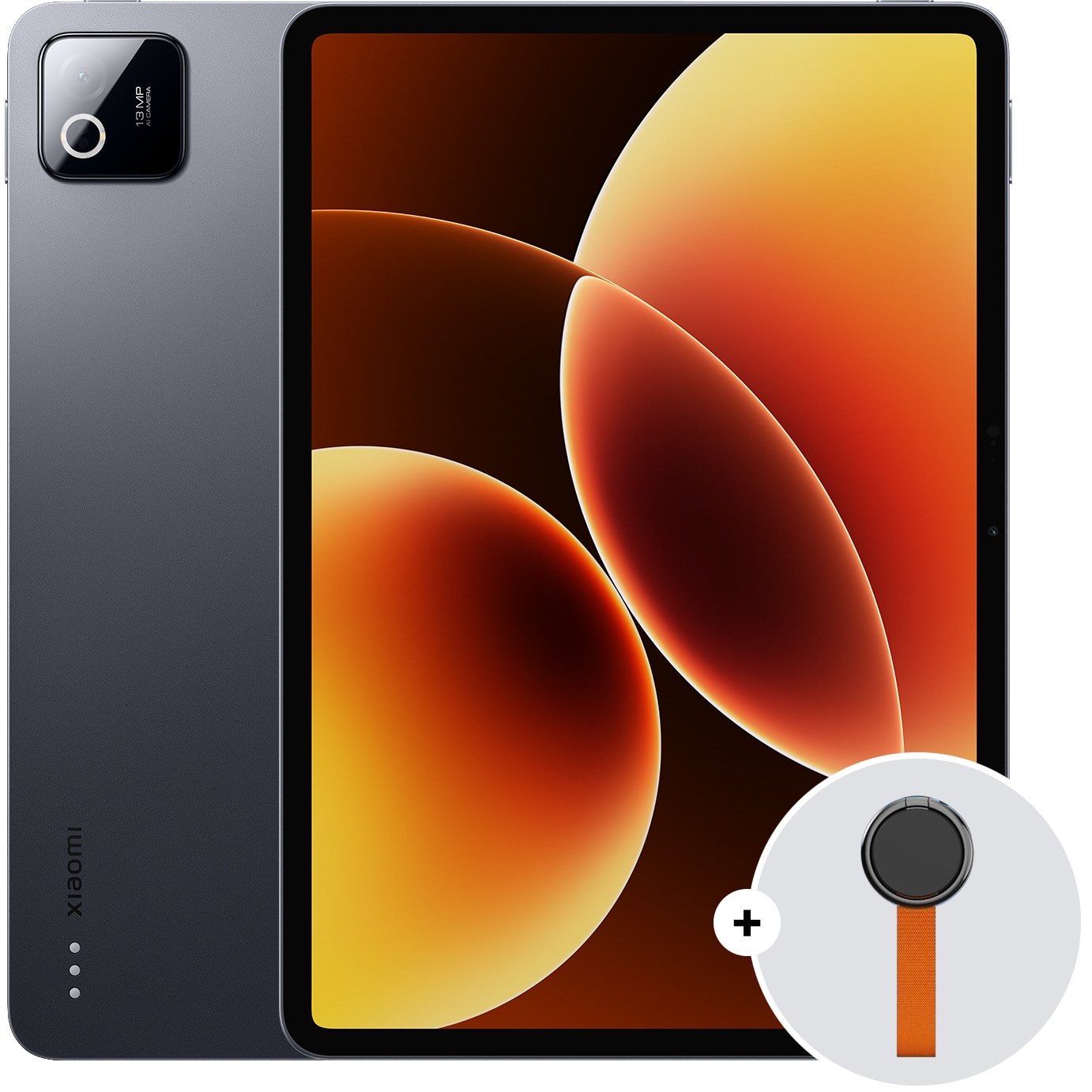 Fotografie Tableta Xiaomi Pad 8 , WI-FI, 8GB RAM, 128GB ROM, Gri + Woven Strap Ring Stand