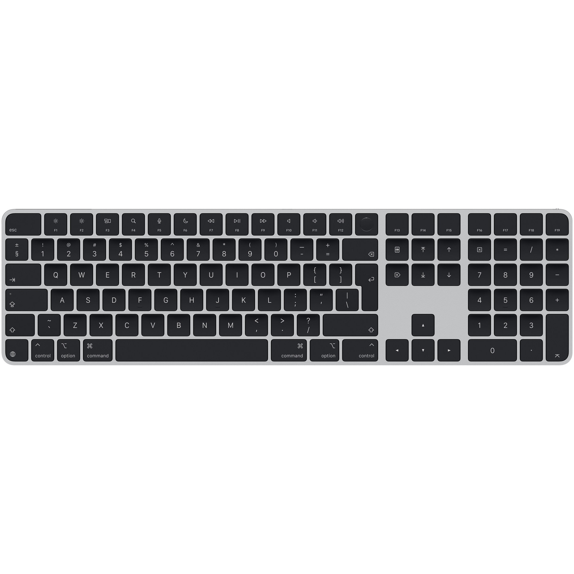 Fotografie Tastatura Apple Magic, Touch ID, Numeric Keypad - International English - Black Keys