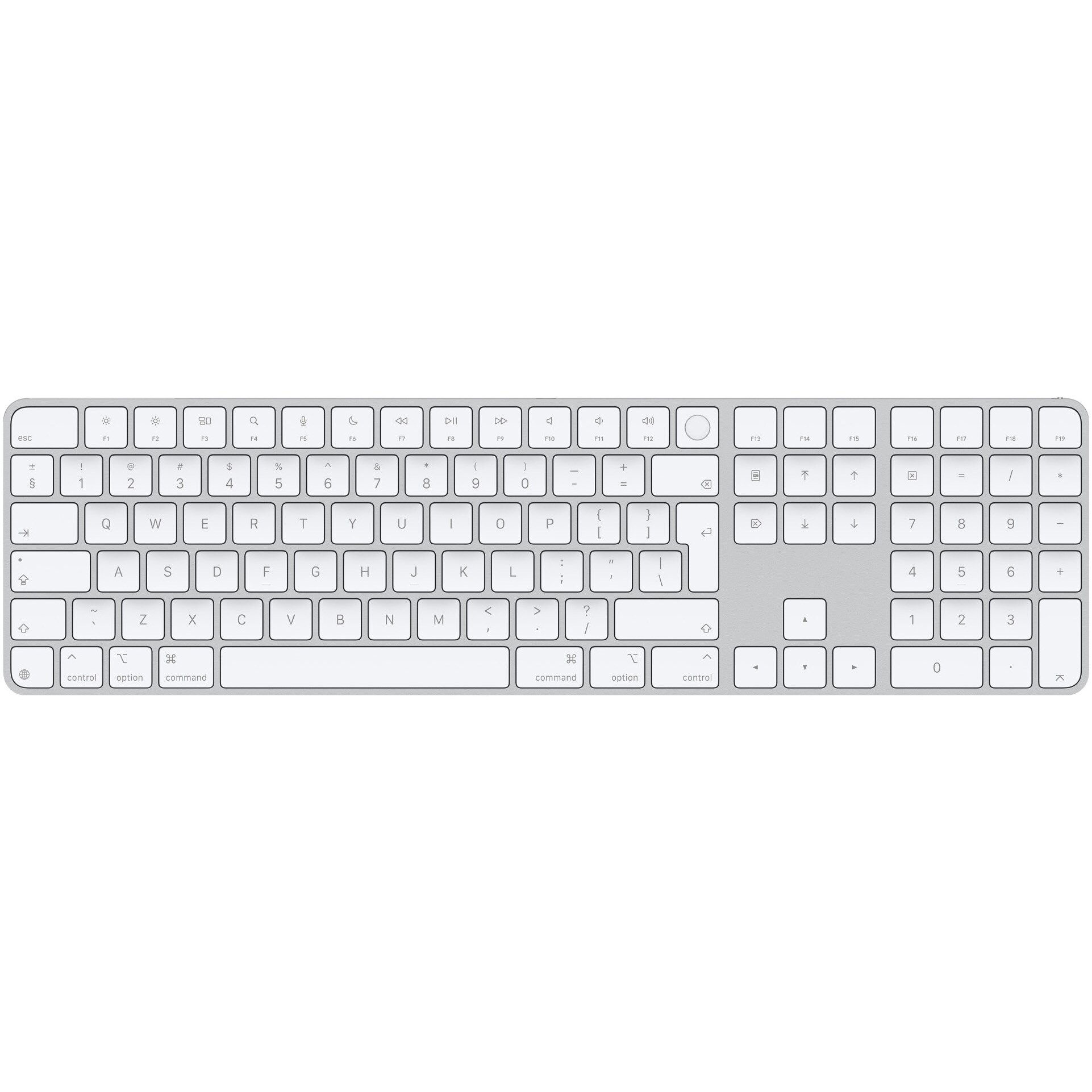 Fotografie Tastatura Apple Magic, Touch ID, Numeric Keypad - International English - White Keys