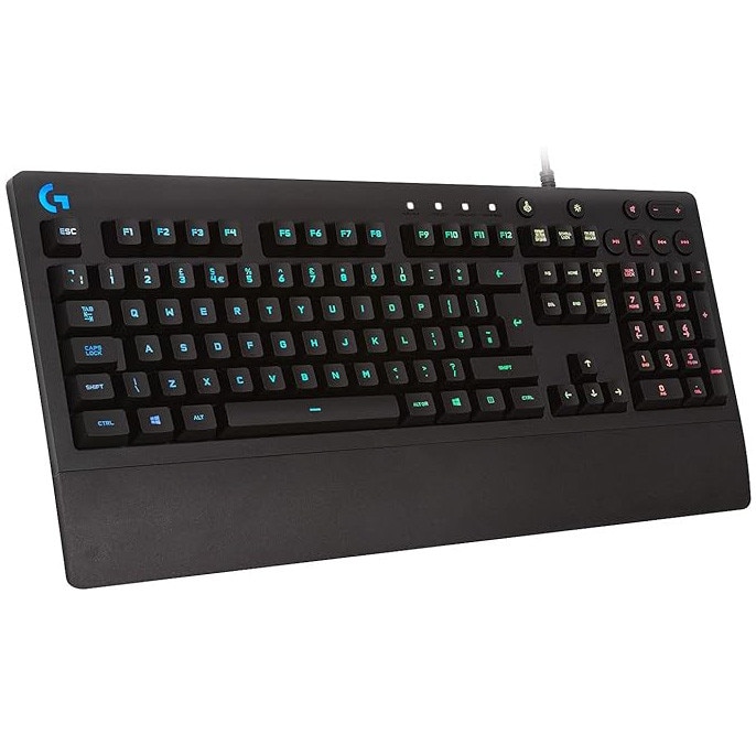 Fotografie Tastatura Gaming Logitech G213 Prodigy, RGB LED, USB, Layout UK, Black