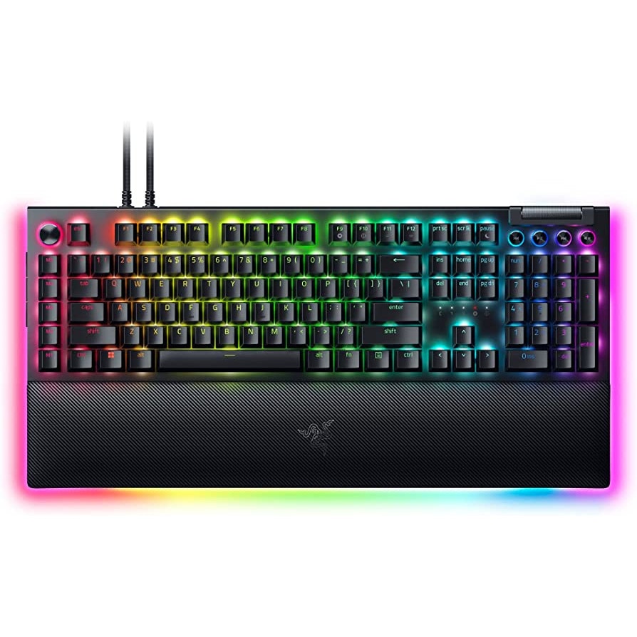 Fotografie Tastatura gaming mecanica Razer BlackWidow V4 Pro, Iluminare RGB, Negru