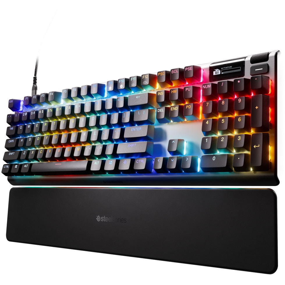 Fotografie Tastatura Gaming Mecanica SteelSeries Apex Pro Gen 3, Omnipoint 3.0, negru