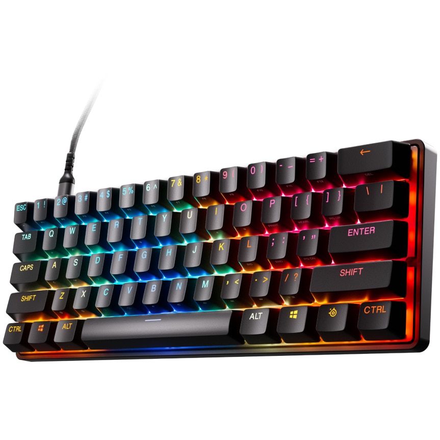 Fotografie Tastatura Gaming Mecanica SteelSeries Apex Pro Mini Gen 3, US, negru