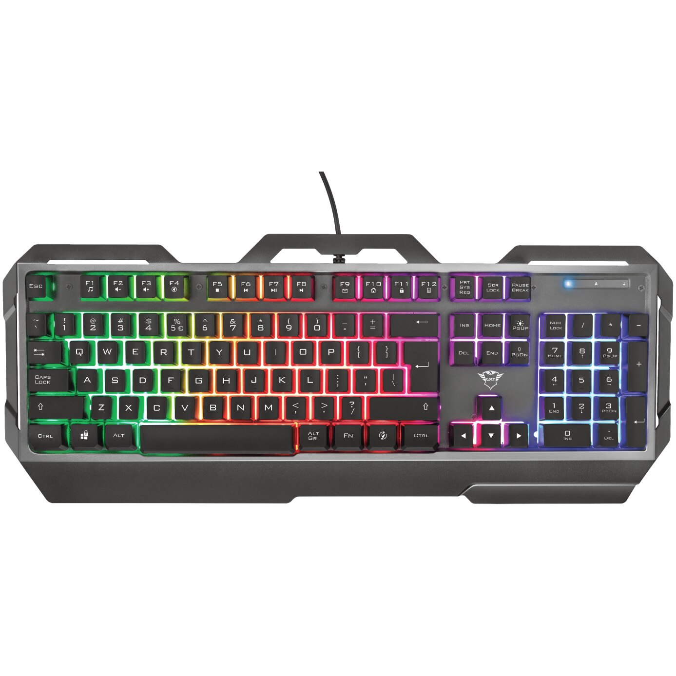 Fotografie Tastatura gaming Trust GXT 856 Torac, Iluminare RGB, Negru