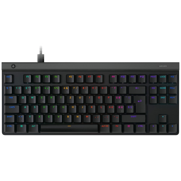 Fotografie Tastatura Mecanica Gaming Logitech G515 TKL, Ultraslim, LowProfile GL, Wired, Negru