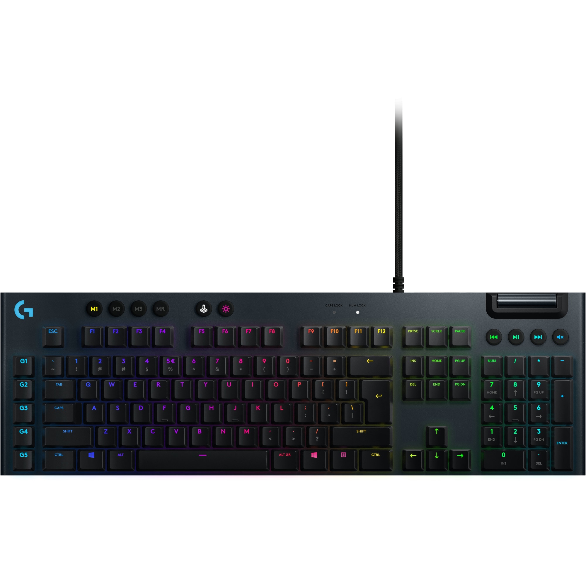 Fotografie Tastatura mecanica gaming Logitech G815, Ultraslim, Lightsync RGB, Switch Tactil
