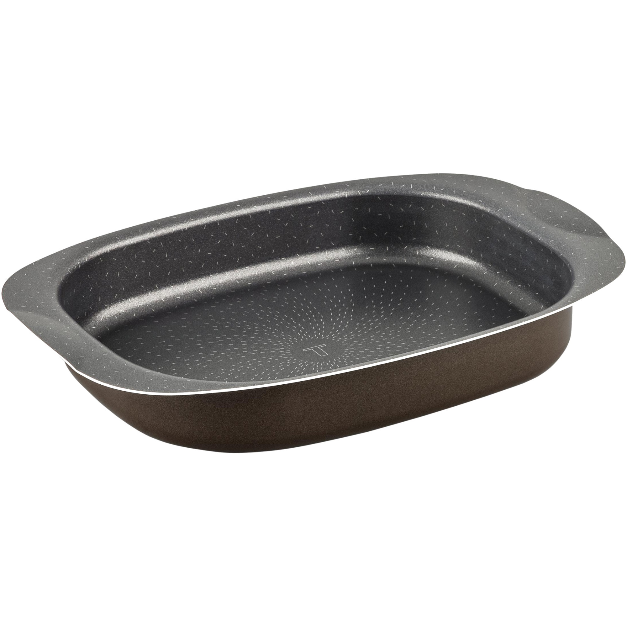 Fotografie Tava de cuptor Tefal Succes, 24X36cm, invelis antiaderent, 100% aluminiu reciclat, negru/maro