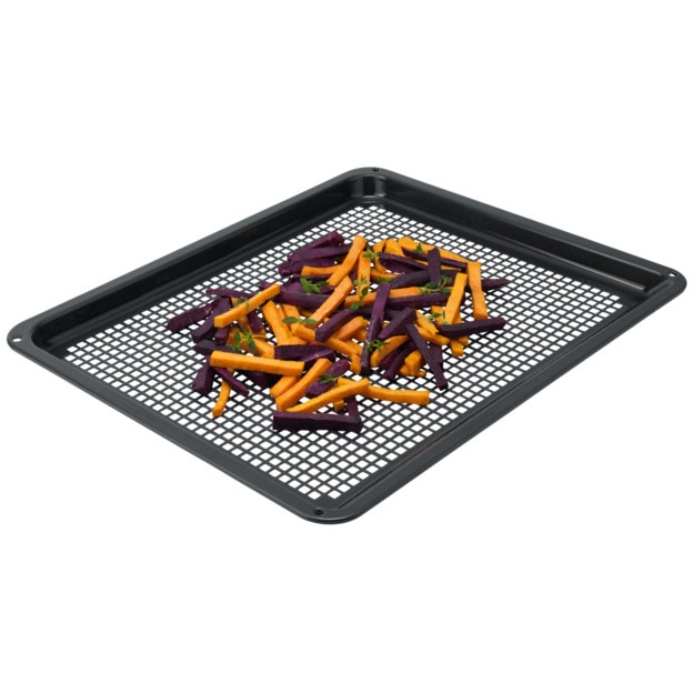 Fotografie Tava perforata AirFry E9OOAFWM Electrolux, destinata cuptoarelor cu cavitate interioara XXL
