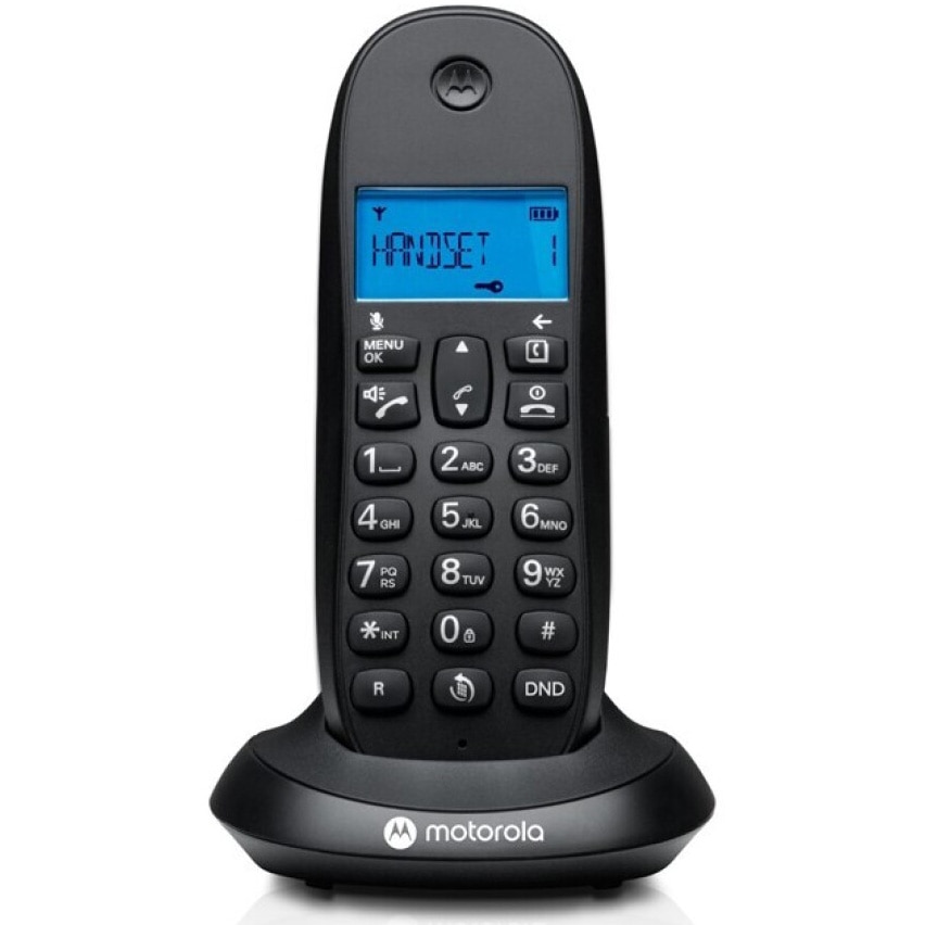 Fotografie Telefon fix fara fir Motorola DECT C1001CB+, Negru