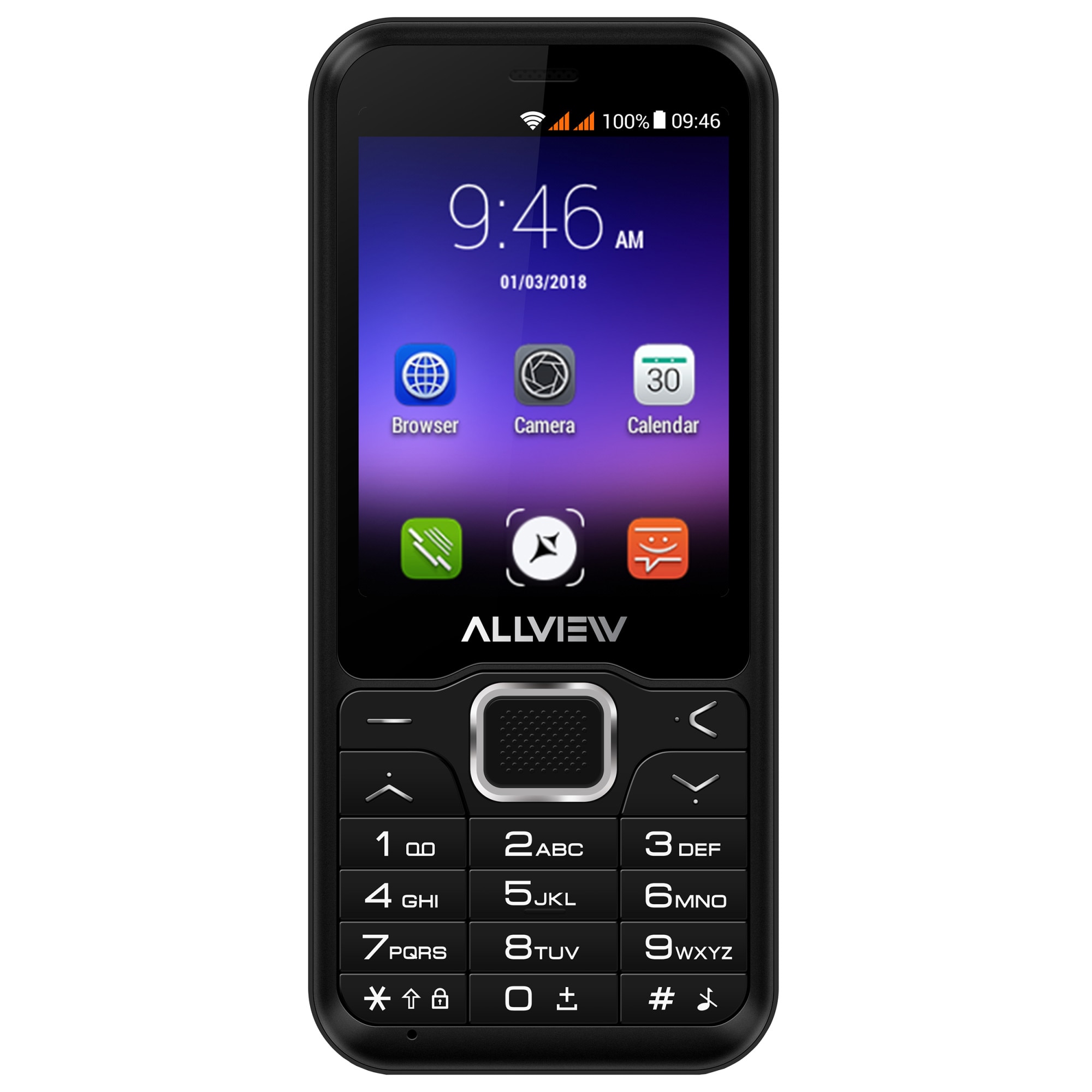 Fotografie Telefon mobil Allview H4 Join, Dual SIM, Black