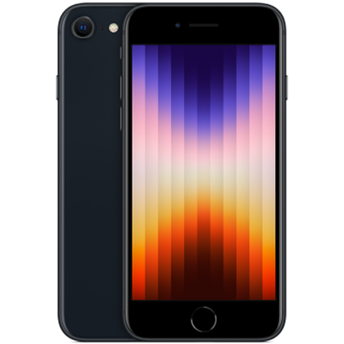 Fotografie Telefon mobil Apple iPhone SE 3, 64GB, 5G, Midnight