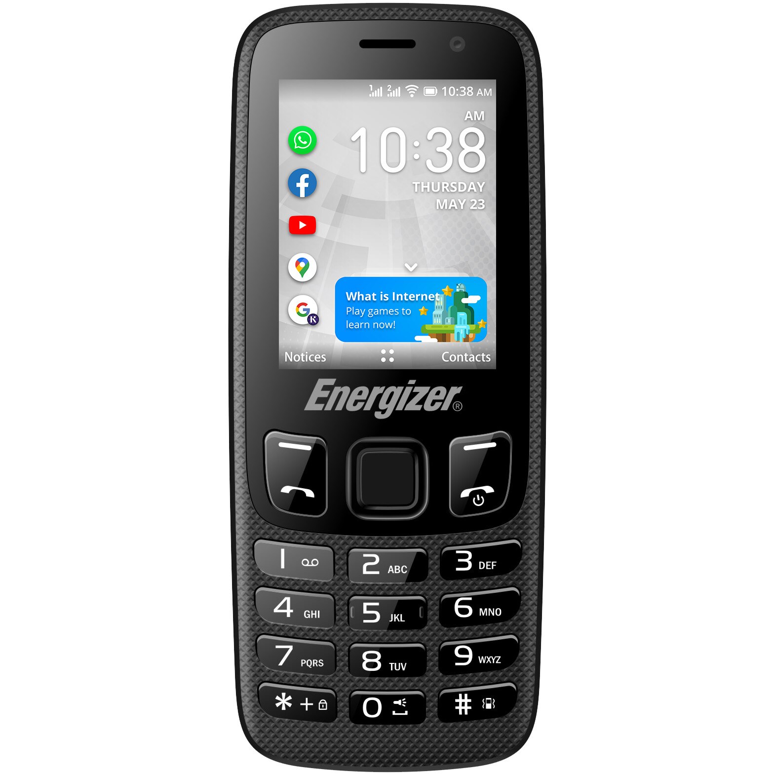 Fotografie Telefon Mobil Energizer E242S, 4G, Negru