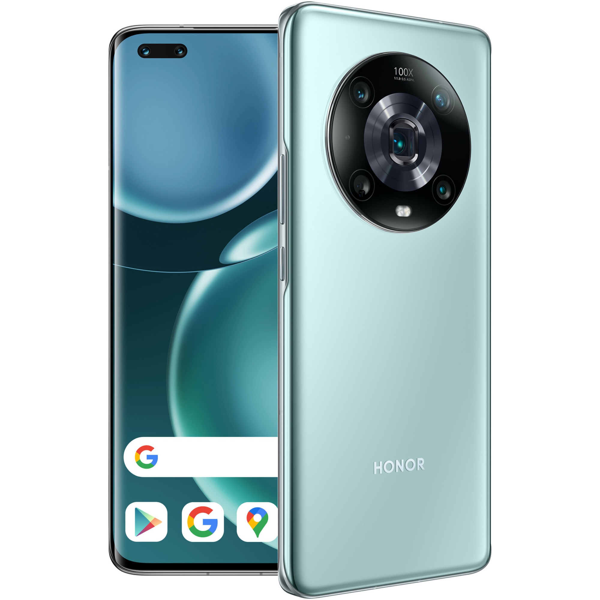 Fotografie Telefon Mobil HONOR Magic 4 PRO, Dual Sim, 8GB RAM, 256GB, Cyan