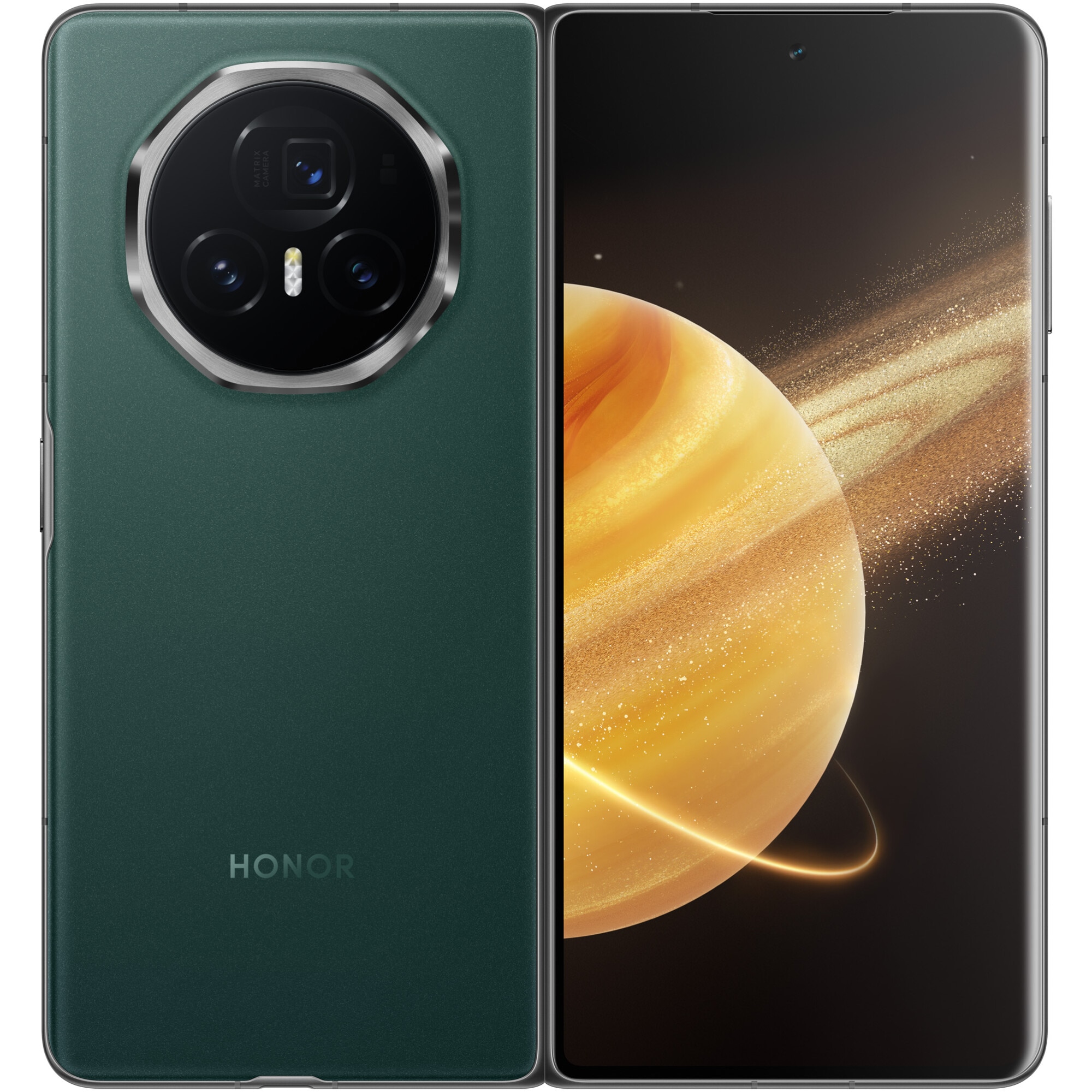 Fotografie Telefon mobil HONOR Magic V3, Dual SIM, 12GB RAM, 512GB, 5G, Verde