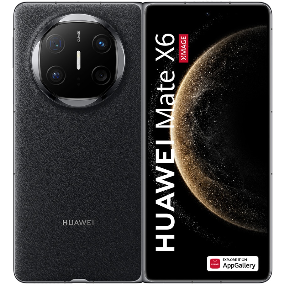 Fotografie Telefon mobil Huawei Mate X6, Dual SIM, 12GB RAM, 512GB, Black