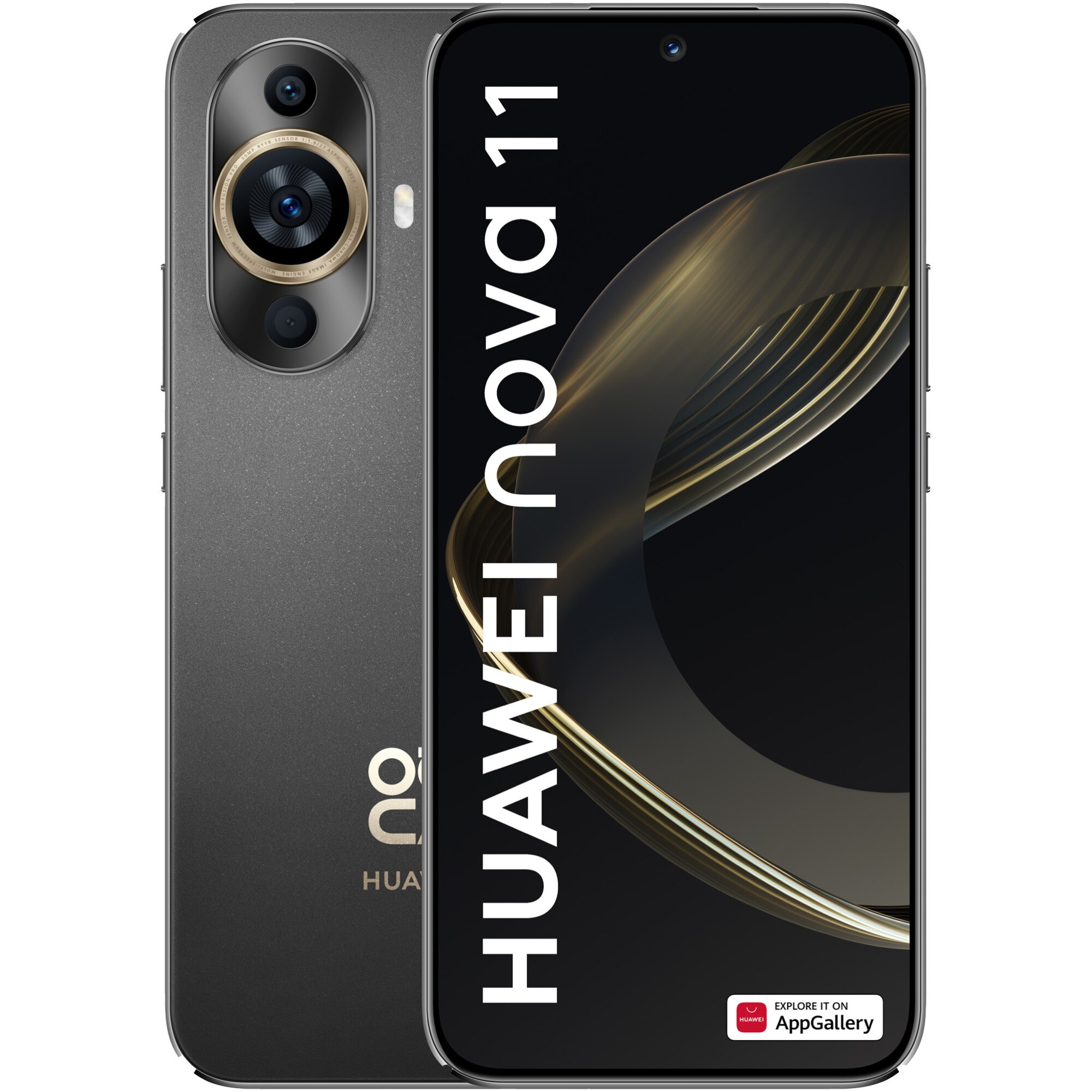 Fotografie Telefon mobil Huawei Nova 11, 8GB RAM, 256GB, 4G, Black