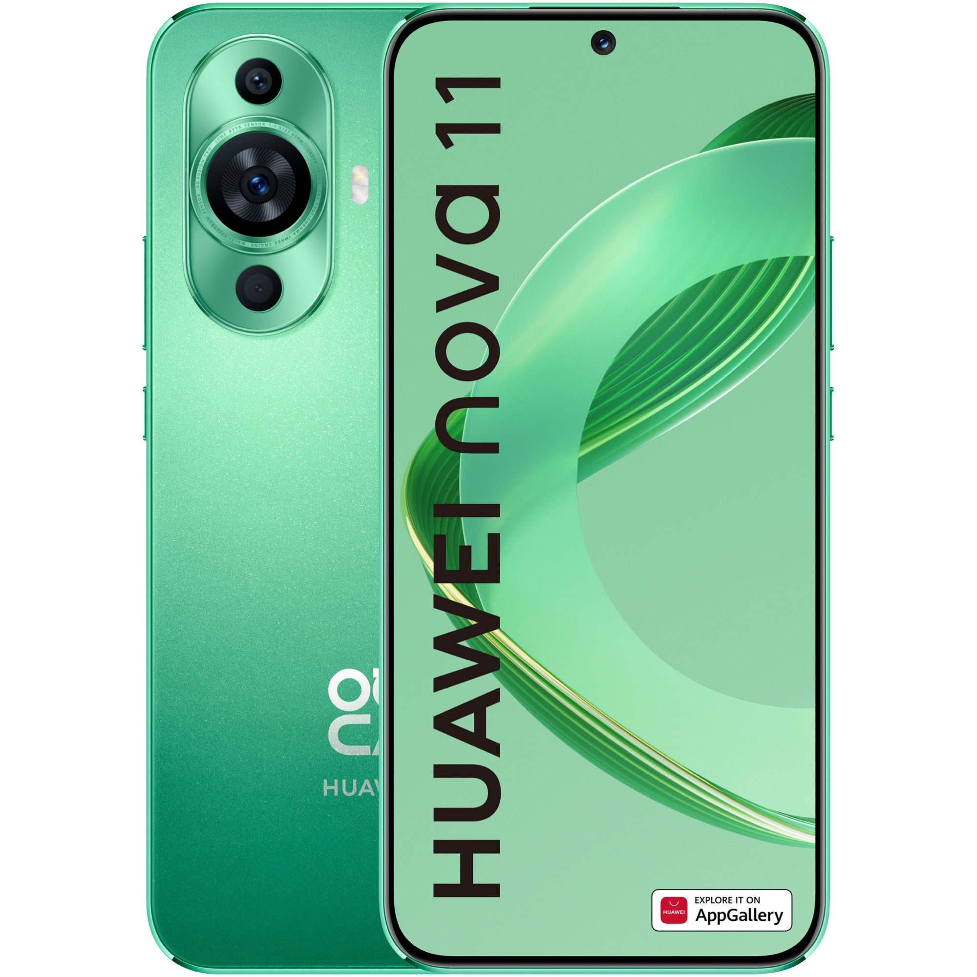 Fotografie Telefon mobil Huawei Nova 11, 8GB RAM, 256GB, 4G, Green