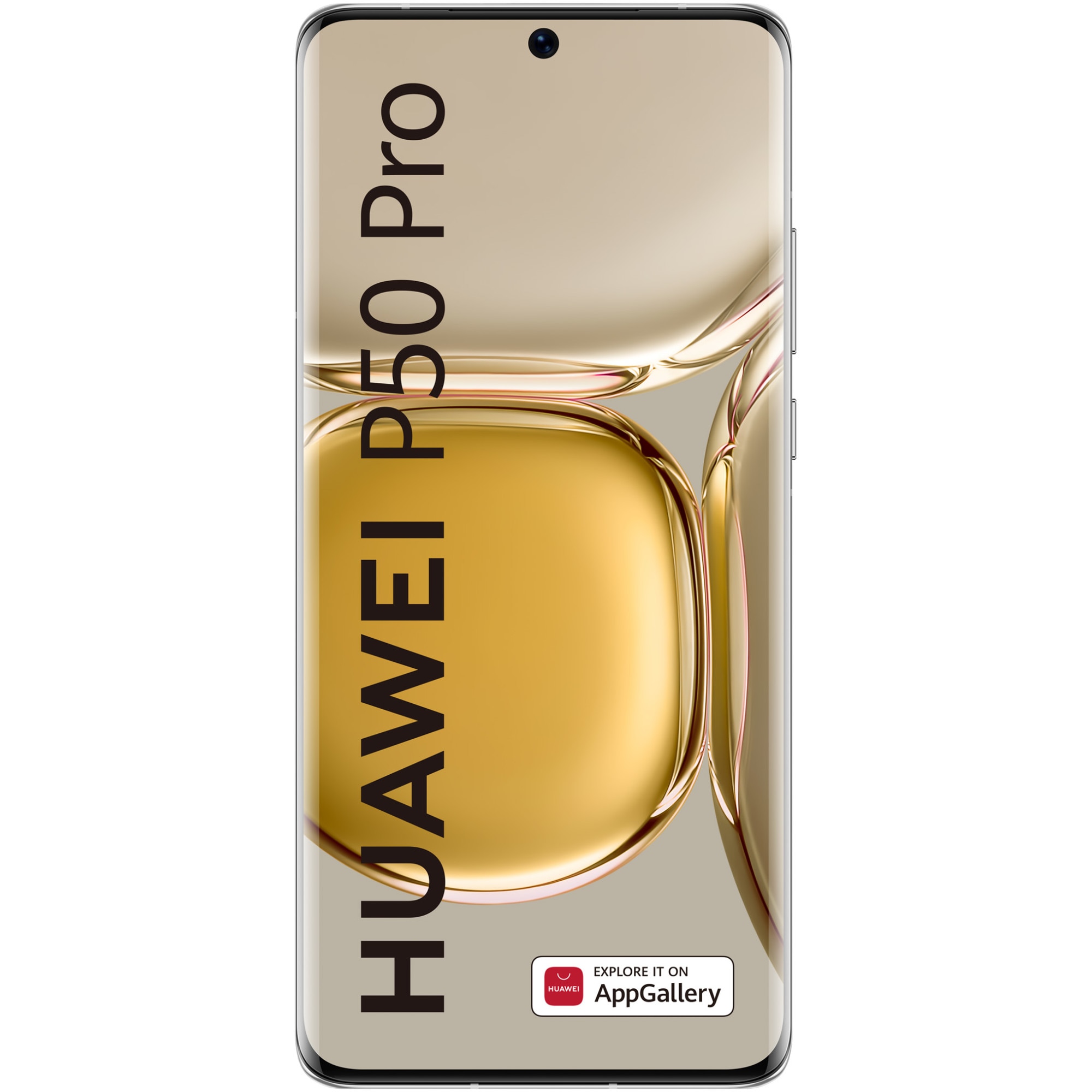 Fotografie Telefon mobil Huawei P50 Pro, 8GB RAM, 256GB, 4G, Cocoa Gold