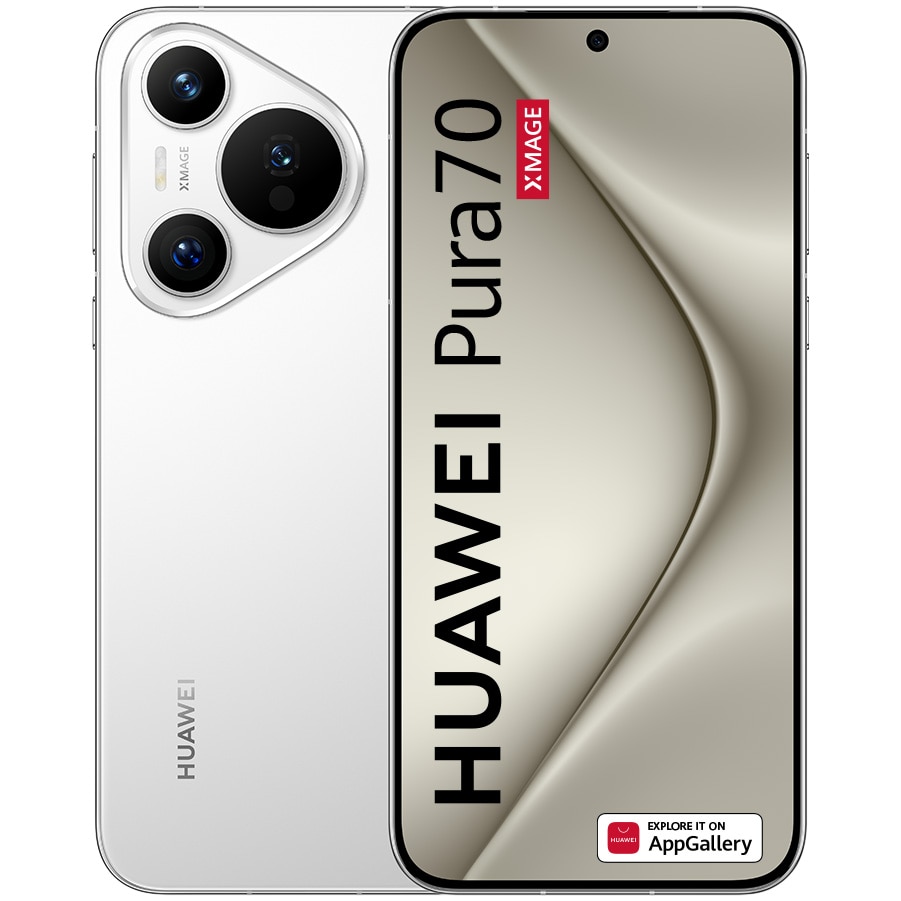 Fotografie Telefon mobil Huawei Pura 70, 256GB, 12GB RAM, WHITE