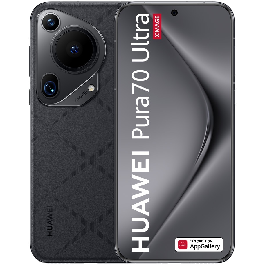 Fotografie Telefon mobil Huawei Pura 70 Ultra, 512GB, 16GB RAM, BLACK