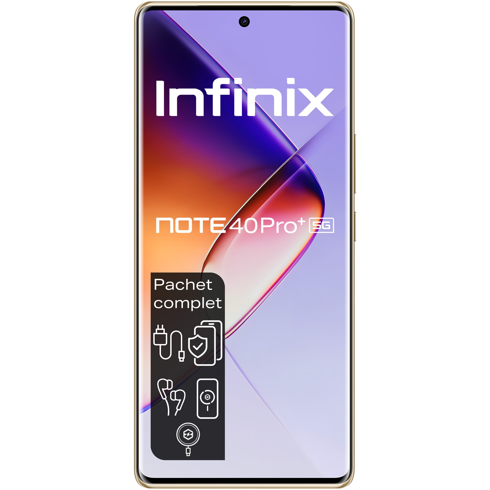 Fotografie Telefon mobil INFINIX NOTE 40 PRO+, 12GB, 256GB, 5G, Green