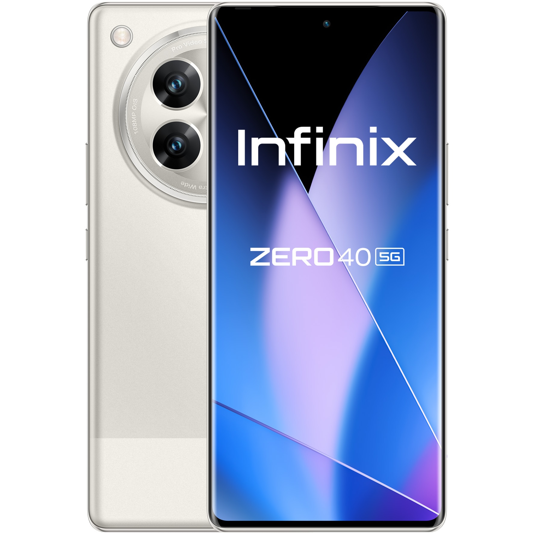 Fotografie Telefon mobil INFINIX ZERO 40, 12GB RAM, 512GB, 5G, Titanium