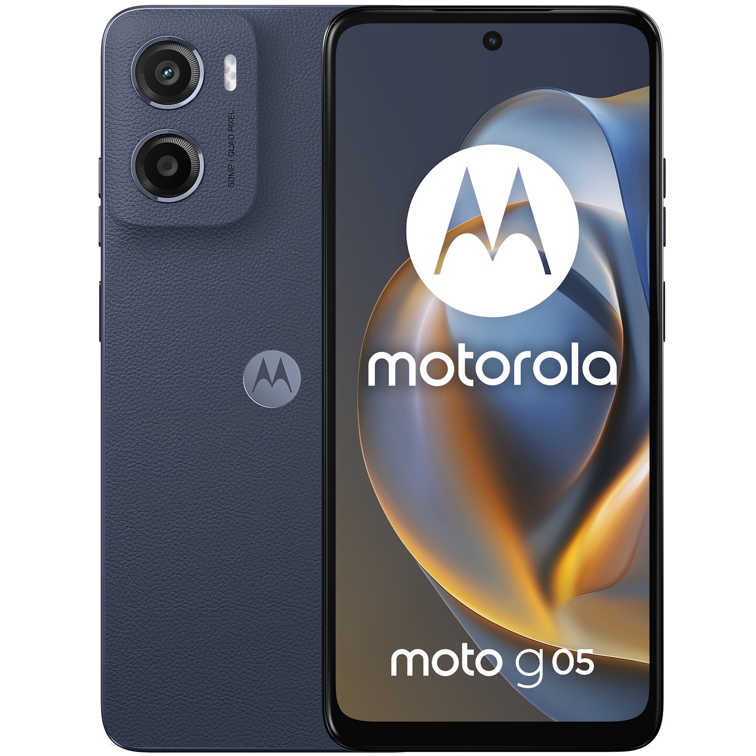 Fotografie Telefon mobil Motorola g05, Dual SIM, 256GB, 4GB RAM, Denim Blue