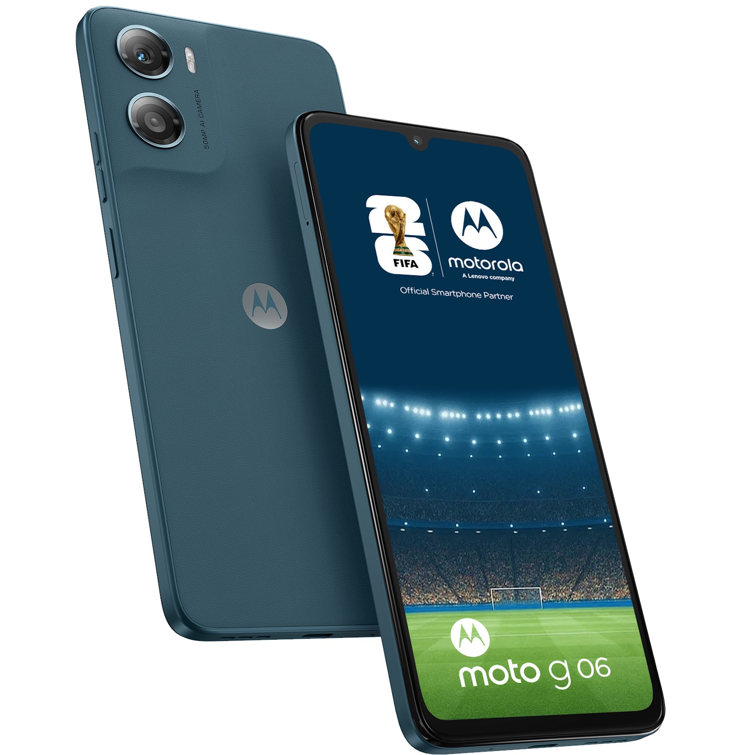 Fotografie Telefon mobil Motorola g06, Dual SIM, 256GB, 4GB RAM, Tapestry
