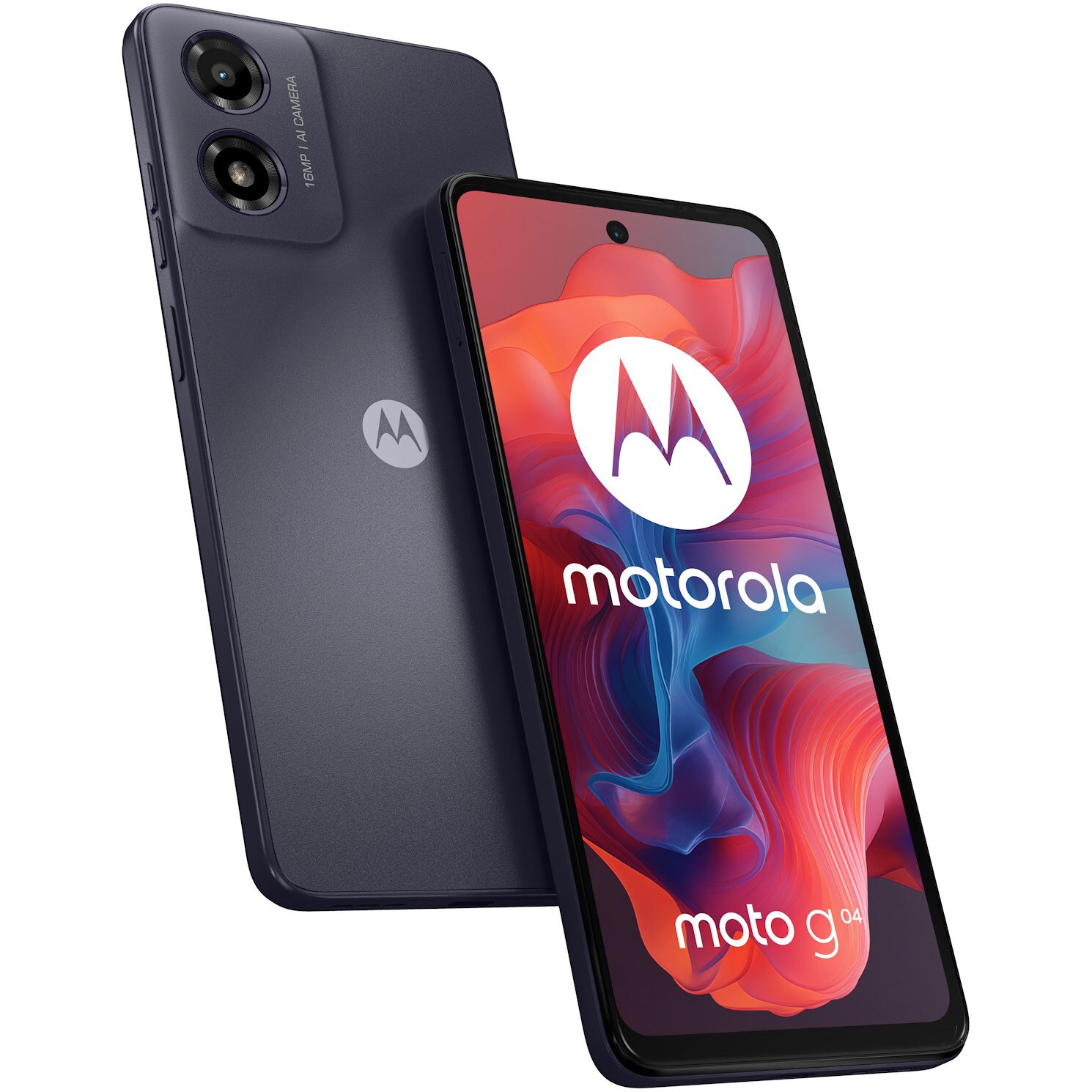 Fotografie Telefon mobil Motorola Moto g04, Dual SIM, 4GB RAM, 64GB, Concord Black